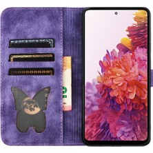 Bdt Shop Samsung Galaxy S20 Fe Flip Folio Kart Cep Cüzdan Kılıf Kedi (Yurt Dışından)