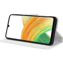 Bdt Shop Samsung Galaxy A23 5g Için Kılıf Kapak Manyetik Cüzdan Kart Tutucu Kickstand (Yurt Dışından)