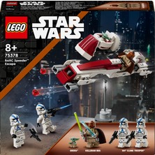 LEGO Star Wars: The Mandalorian BARC Motoru Kaçışı 75378 - 8 Yaş ve Üzeri Star Wars Sevenler için Koleksiyonluk Yaratıcı Oyuncak Yapım Seti (221 Parça)