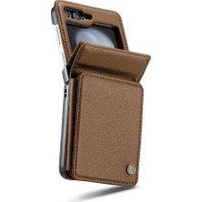 Bdt Shop Samsung Galaxy Z Flip 5 5g Ince Darbeye Vaka Için Caseme Cüzdan Kılıf (Yurt Dışından)