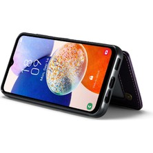 Bdt Shop Samsung Galaxy A14 4g/5g Rfıd Engelleme Pu Deri Için Caseme Cüzdan Kılıf (Yurt Dışından)