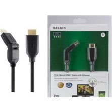 Belkın High Speed HDMI Cable With Internet - HDMI Kablo 2 M