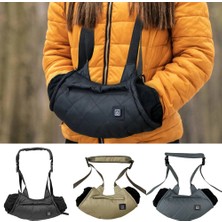 Liangduo Shop Gri Tarzı Elektrikli Isıtmalı Akıllı El Isıtıcı Muff Soğuk Hava Hızlı Isıtma Termal Eldiven Detachablewaist Çanta Isınma Kılıfı Kayak Kamp (Yurt Dışından)