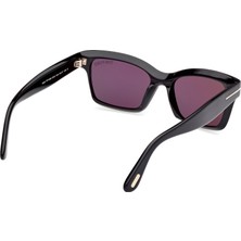 Tom Ford TF1085S 01A 54 Unisex Güneş Gözlüğü