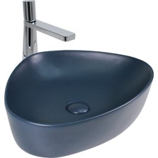 Paluci Doğa Multi Matt Dark Blue Çanak Lavabo