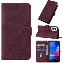 Manyi Market Motorola Moto G Oynamak Için Kılıf 4g 2024 Cüzdan Kapak Flip Folio Kitap Pu Kart (Yurt Dışından)