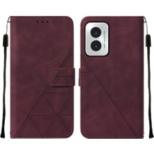 Manyi Market Motorola Moto G Oynamak Için Kılıf 4g 2024 Cüzdan Kapak Flip Folio Kitap Pu Kart (Yurt Dışından)