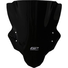 GP Kompozit Bajaj Pulsar NS 200 2011-2024 Uyumlu Ön Tur Camı Siyah 40 cm