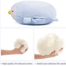 Cacao Penguen Peluş Yastık Dolması Hayvan Snuggly Yastık Sevimli Peluş Oyuncak Snuggle Buddy Penguen Peluş Kawaii Yumuşak Sarılma Yastık Çocuklar Erkekler Kızlar Için 17.7in1 (Yurt Dışından)