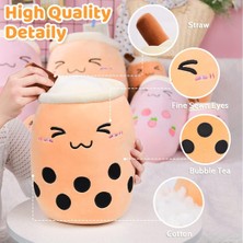 Cacao 19.6 Inç Boba Peluş Dolması Kabarcık Çay Peluş Karikatür Süt Çay Bardağı Yastık Büyük, Çocuklar Için Yumuşak Kawaii1 (Yurt Dışından)