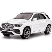 Cacao Uyumlu 1/24 Alaşım Döküm Benz Gle 350 Oyuncak Araba Ses ve Işık ile Geri Çekin Koleksiyon Model Araba Çocuklar Için Hediye (Beyaz)1 (Yurt Dışından)