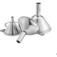 Zürih Ticaret Paslanmaz Çelik Huni 45 mm - Stainless Steel Funnel - Sağlam ve Dayanıklı 