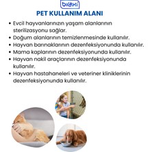 Bioxi Veteriner ve Hayvan Dezenfektanı 5 LT/ Hipokloröz asit (HOCl) bazlı