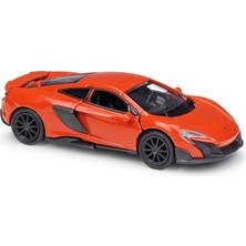 Welly Mclaren 675LT Coupe Turuncu 1:34-39 Model Araba (Yurt Dışından)