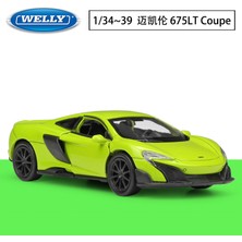 Welly Mclaren 675LT Coupe Turuncu 1:34-39 Model Araba (Yurt Dışından)
