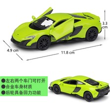Welly Mclaren 675LT Coupe Turuncu 1:34-39 Model Araba (Yurt Dışından)