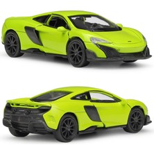 Welly Mclaren 675LT Coupe Turuncu 1:34-39 Model Araba (Yurt Dışından)