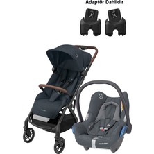 Maxi-Cosi Soho-Cabriofix Ana Kucaklı Ultra Kompakt Seyahat Sistem Bebek Arabası Essential Graphite