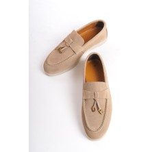 Mubiano Collection Kadın Süet Loafer & Babet Sahra -MCKRY1410-SH