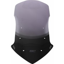 GP Kompozit Honda NC 750 X 2021-2024 Uyumlu Baskılı Tur Camı Füme 59 cm