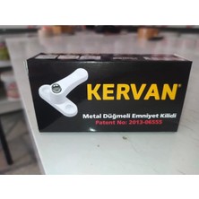 Kervan Metal Düğmeli Emniyet Kilidi