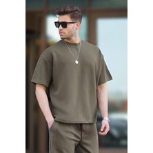 Yakamel Erkek Oversize T-Shirt