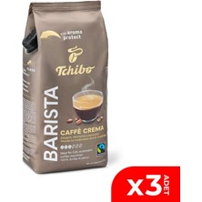 Tchibo Barista Caffe Crema Çekirdek Kahve 1000 Gr. 3 Adet