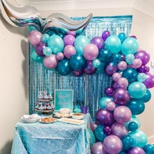 Kidspartim Deniz Kızı Balon Zincir Seti