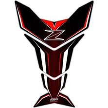 GP Kompozit Kawasaki Z Serisi 2007-2024 Uyumlu Tank Pad Bordo