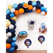 Kidspartim Astronot Temalı Balon Zincir Seti