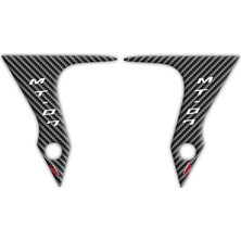 GP Kompozit Yamaha MT-07 2014-2017 Uyumlu Çamurluk Pad Seti Karbon