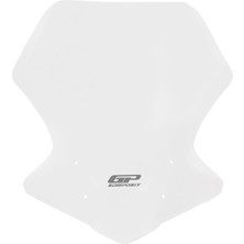 GP Kompozit Yamaha MT-09 Tracer 2015-2017 Uyumlu Tur Camı Şeffaf 48 cm