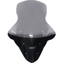 GP Kompozit Yamaha NMAX 125 / 155 2015-2020 Uyumlu Baskılı Elcikli Ön Cam Füme 74 cm