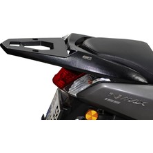 GP Kompozit Yamaha NMAX 125 / 155 2015-2020 Uyumlu Arka Çanta Demiri Siyah