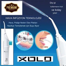 Xolo Diş Ağız Duşu Turbo Power Dental Water Jet Kablosuz Ağız Duşu Pilsiz Şarjsız Dertsiz Ağız Duşu