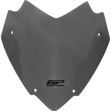 GP Kompozit Yamaha XMAX 2018-2023 Uyumlu Spor Ön Cam Füme 34 cm