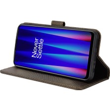 BDT Market Oneplus Nord Ce 2 5g Kart Tutucu Kapak Manyetik Cüzdan Kickstand (Yurt Dışından)