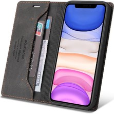 BDT Market IPhone 11 Için Kılıf Premium Deri Premium Deri Kickstand Iki Kart (Yurt Dışından)