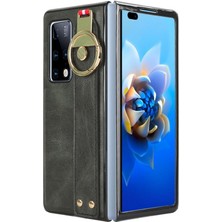 BDT Market Huawei Mate X2 Kolaylık Bilek Kayışı Premium Pu Deri Kılıf (Yurt Dışından)