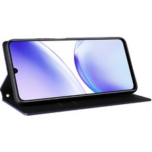 BDT Market Realme C53 4g Pu Deri Cüzdan Kart Yuvaları Tutucu 3D Desen (Yurt Dışından)