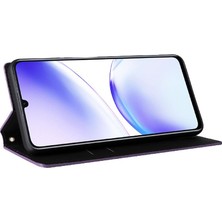 BDT Market Realme C53 4g Pu Deri Cüzdan Kart Yuvaları Tutucu 3D Desen (Yurt Dışından)