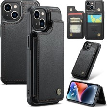 BDT Market IPhone 14 Için Caseme Cüzdan Durumda Pu Deri Kickstand Ince Darbeye (Yurt Dışından)