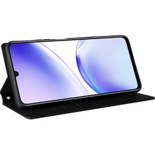 BDT Market Realme C53 4g Pu Deri Cüzdan Kart Yuvaları Tutucu 3D Desen (Yurt Dışından)