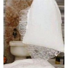 Kelebek Hamam Köpük Torbası 10 Adet Doğal Hamam Torbası Pamuk Köpük Torbası