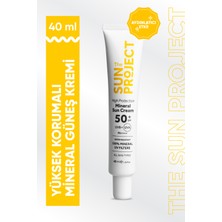 Görkito The Sun Project Yüksek Korumalı Aydınlatıcı %100 Mineral Güneş Kremi 50 Spf 40 ml