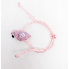Hanecambaz Murano Cam Flamingo Bileklik