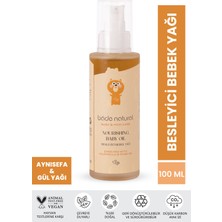 Bade Natural Besleyici ve Rahatlatıcı Bebek Masaj Yağı %100 Doğal 100 ml