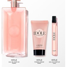 Lancome Idole Edp 100 Ml + Power Cream 50 Ml + Edp 10 Ml Kadın Parfüm Seti