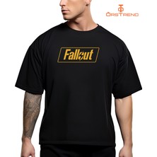 Ors Trend Fallout Baskılı Oversize Tişört