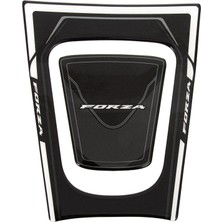 GP Kompozit Honda Forza 300 2014-2017 Uyumlu Tank Pad Siyah